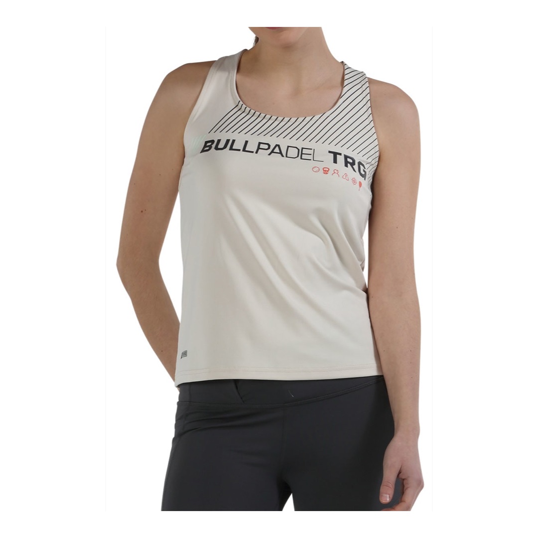 CAMISETA BULLPADEL TOLVA MARFIL