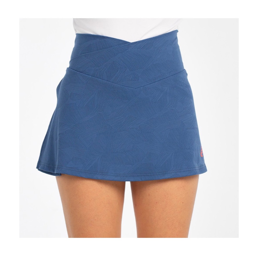 FALDA CASTULA AZUL SOMBRA