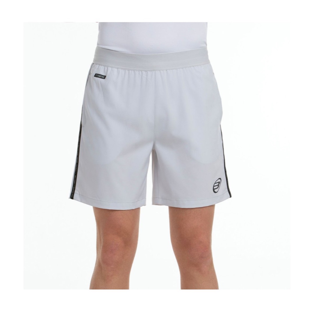 SHORT MACEDA GRIS PERLA