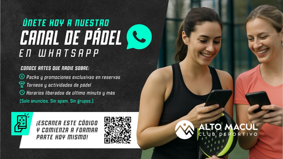 Canchas de Club Alto Macul – Pádel